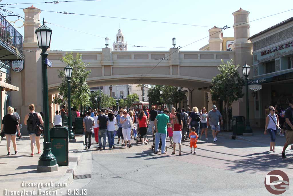 Next stop Buena Vista Street.