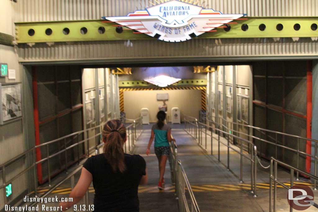 Soarin was a walk on.. only two guests in front of us on the ramp.