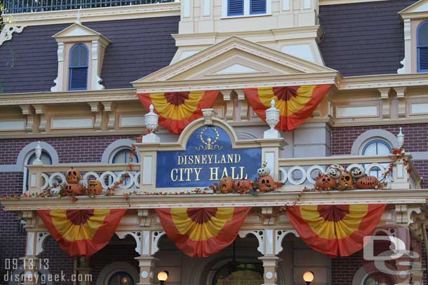 More of the pumpkins along Main Street, they looked about the same to me, nothing new jumped out.