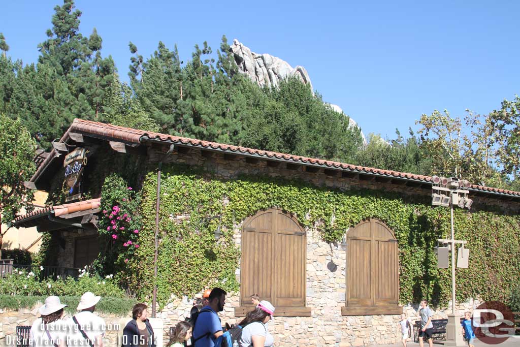 The Blue Sky Cellar is closed now.  The Fantasy Faire banners are gone.  