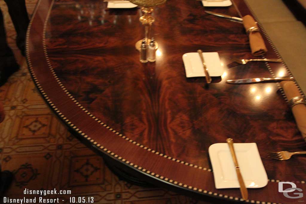 Look closely at the table.. notice anything? 