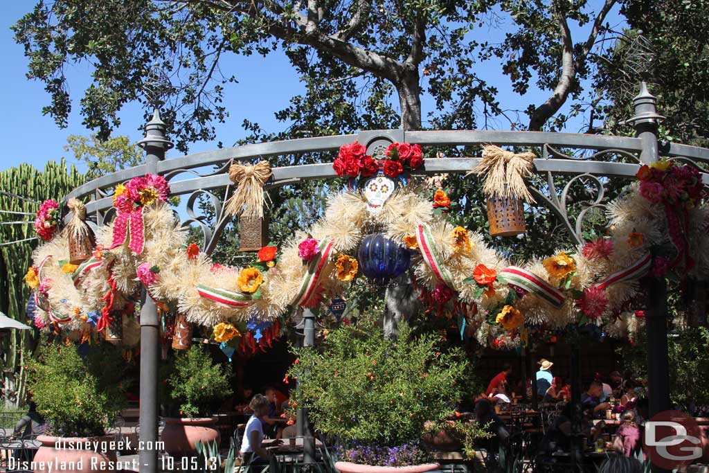 Walking through Frontierland.