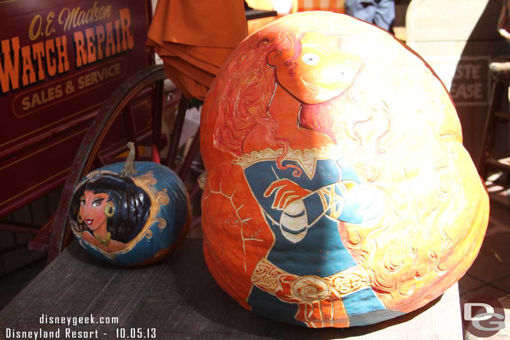 A look at some of the pumpkin creations at the Halloween Carnival