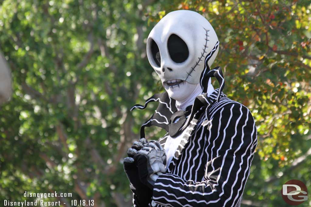 Jack was out for pictures near the Rivers of America.