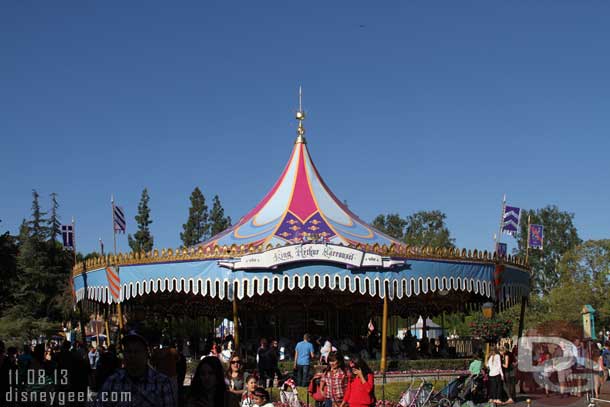 The Carrousel has reopened and looks great!