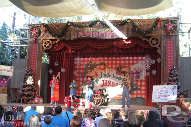 The Country Bears have returned again this year.  A great finale!!