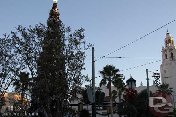 The Buena Vista Street tree.