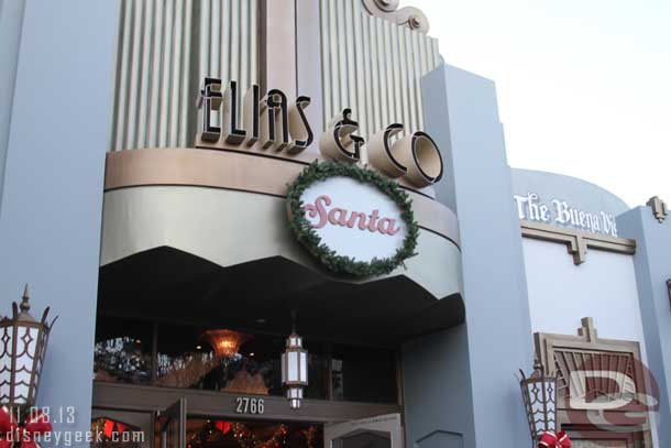 Santa is back in Elias and Co.