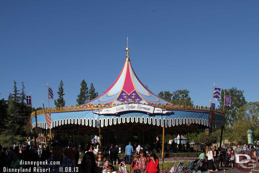 The Carrousel has reopened and looks great!