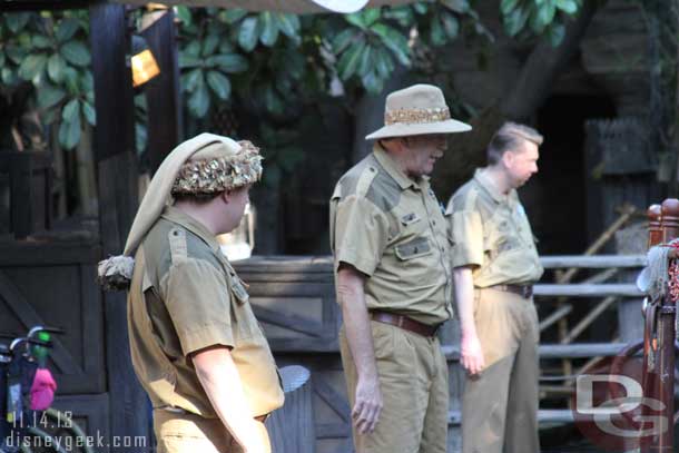 Some skippers had jungle inspired Santa hats.