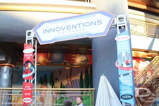 Stopped by Innoventions to see Thor.