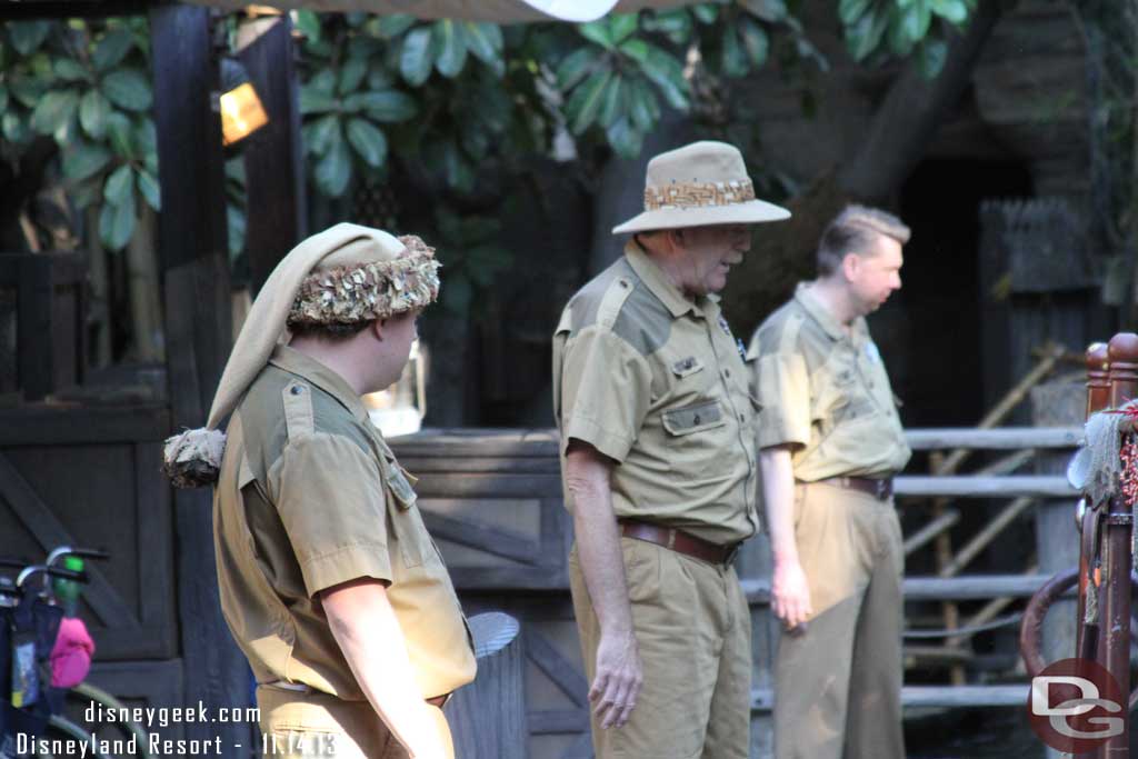 Some skippers had jungle inspired Santa hats.