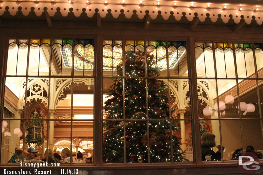 The tree in the Plaza Inn