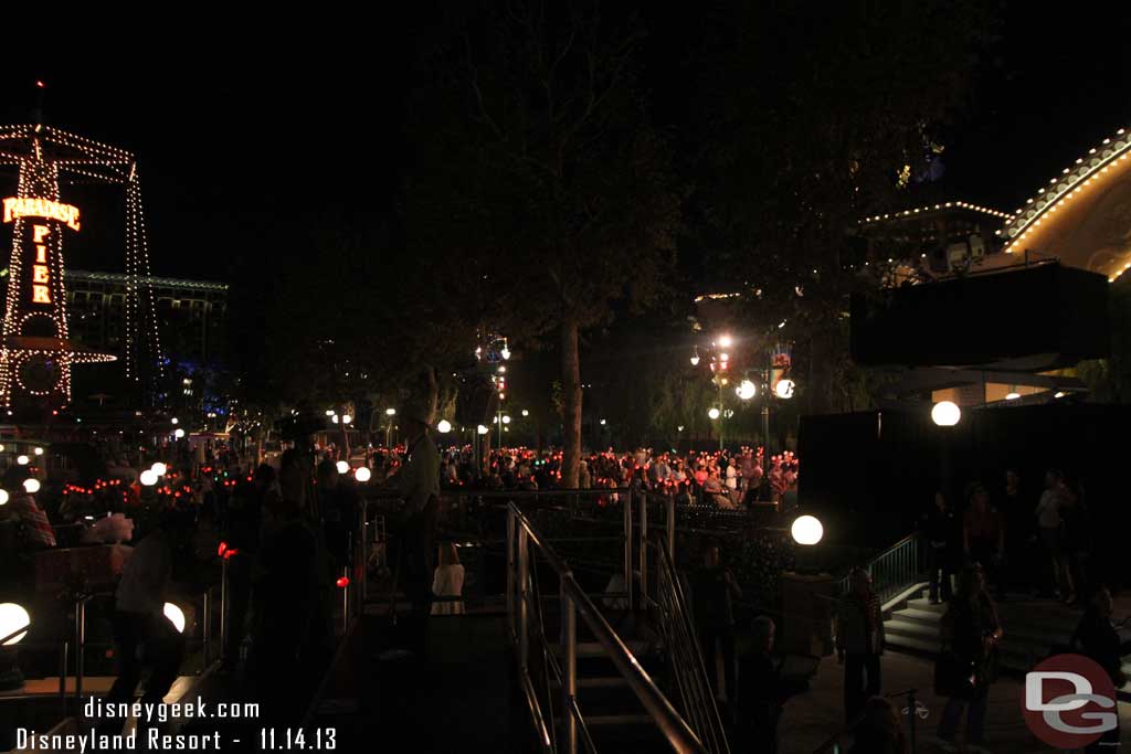 The guests waiting to leave.