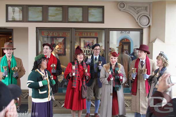 The Buena Vista Street Community Bell Ringers