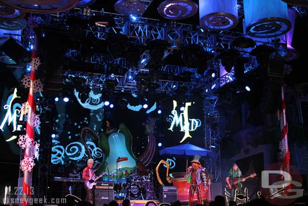 The Mad T Party Band Performing