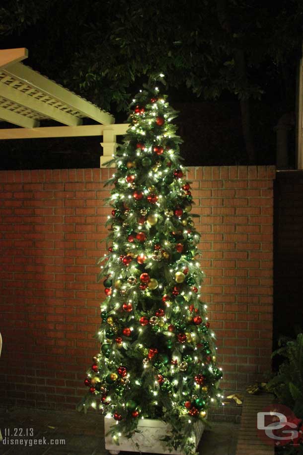 The Tour Garden tree.