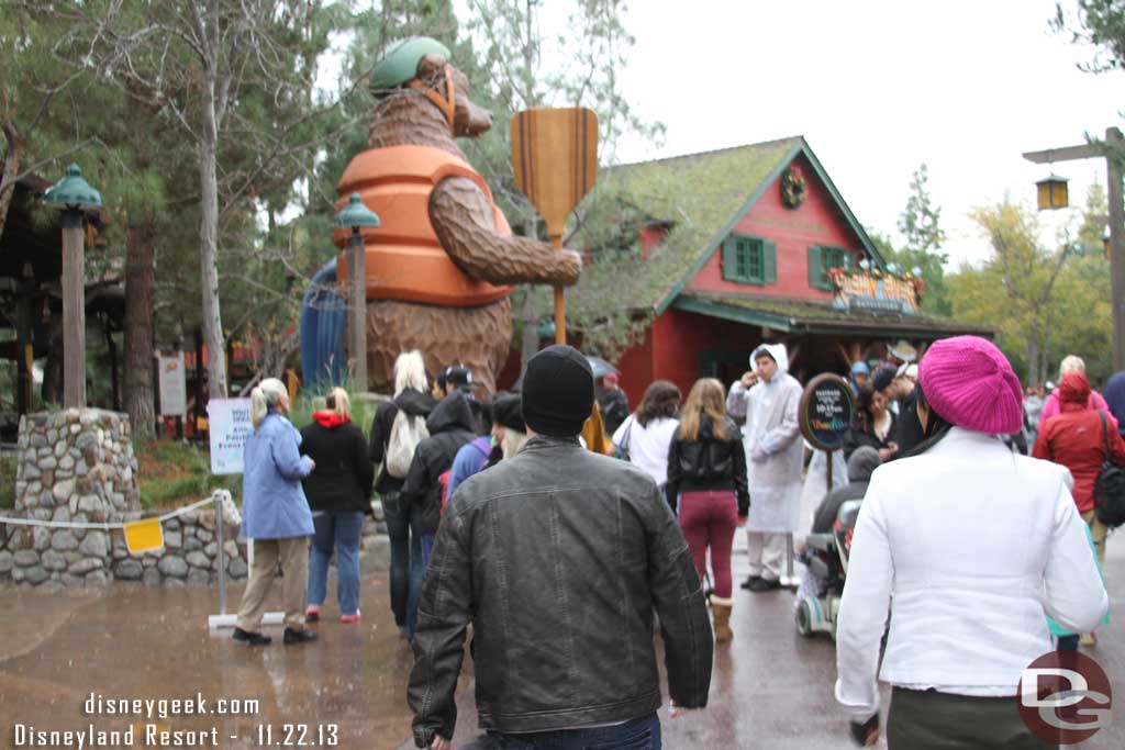 They had two lines for Fastpasses.  On the left Annual Passholders for the 9pm show, on the right anyone else for the 10:15pm show.