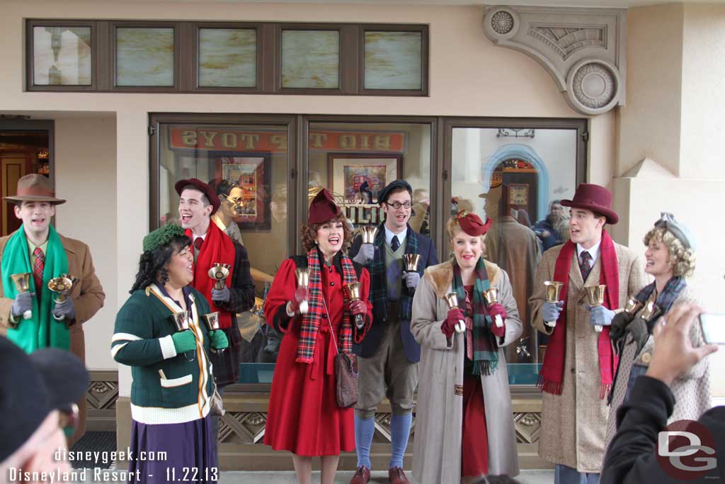 The Buena Vista Street Community Bell Ringers