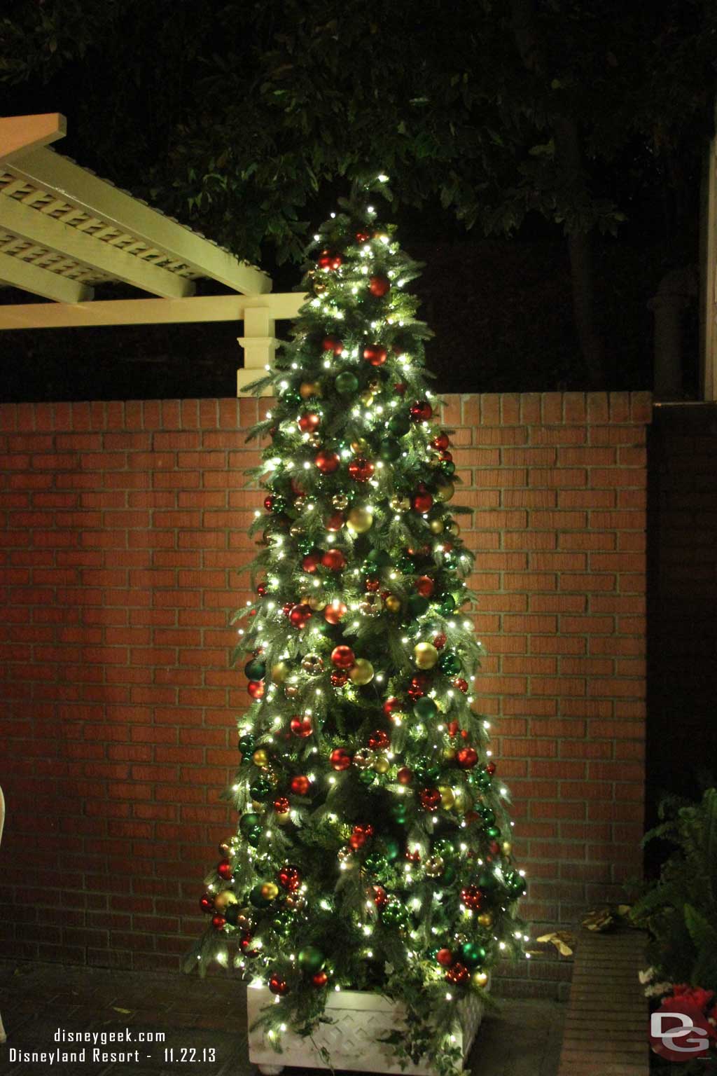 The Tour Garden tree.