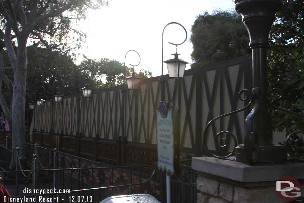 The Storybook Canal was closed for renovation.