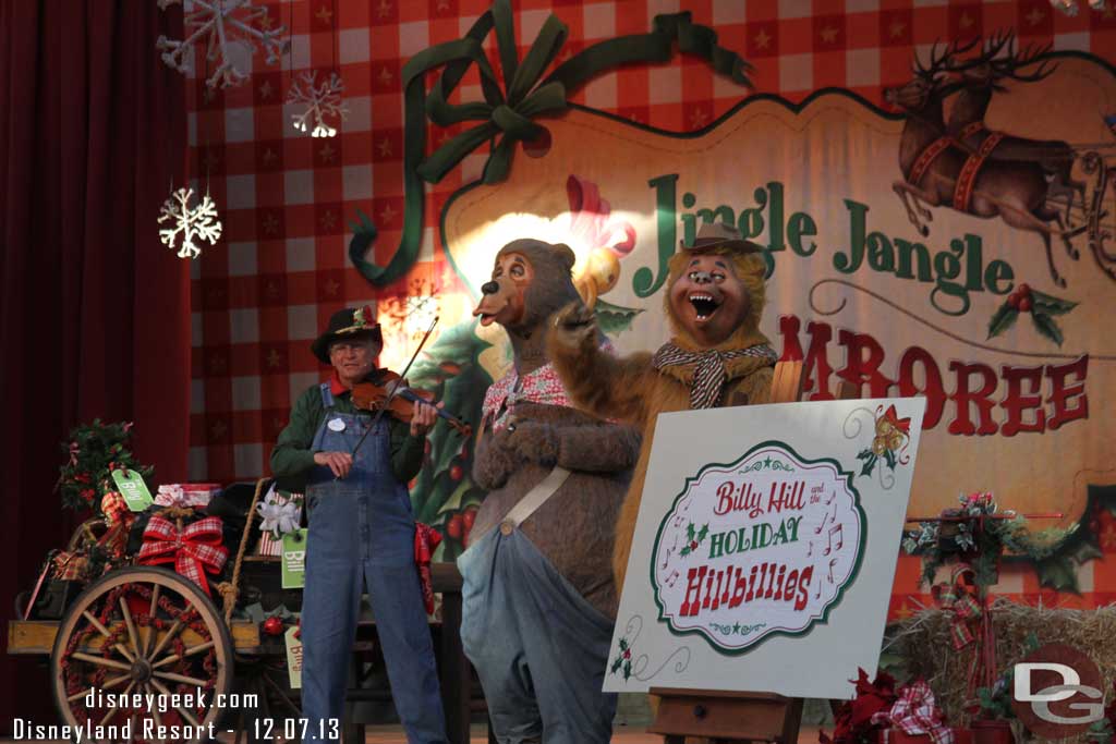 My favorite part of the show.. the Country Bears!