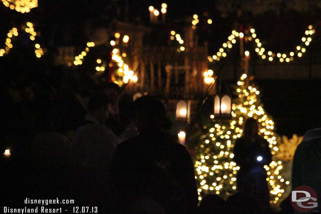 The start of the processional.