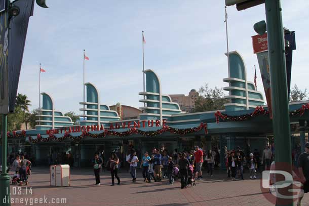 My first stop was DCA and it too had no line.