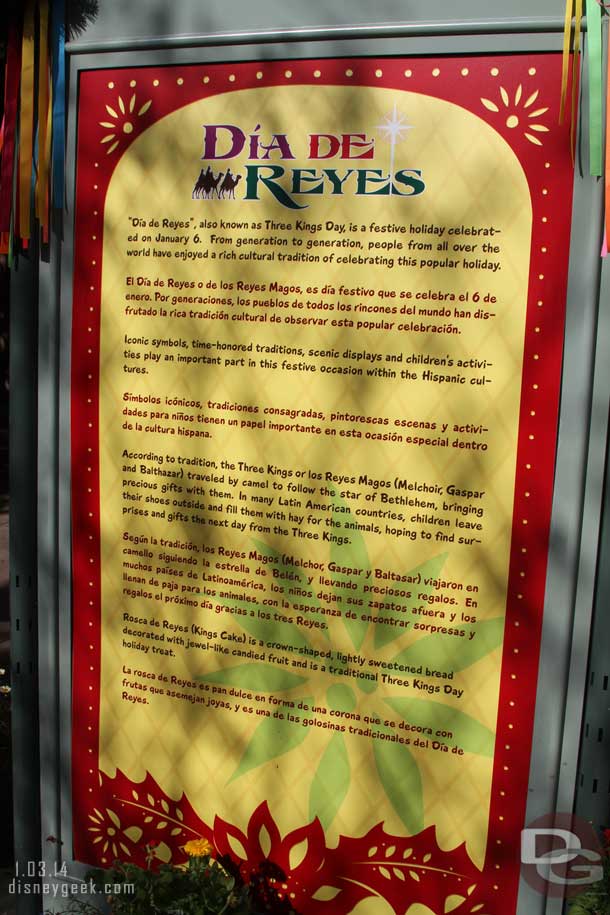 Paradise Gardens is celebrating Dia De Reyes (Three Kings Day) this weekend in addition to Vivia Navidad!