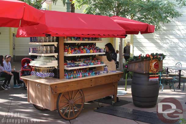 I did not see any special merchandise, just the Viva Navidad! items.