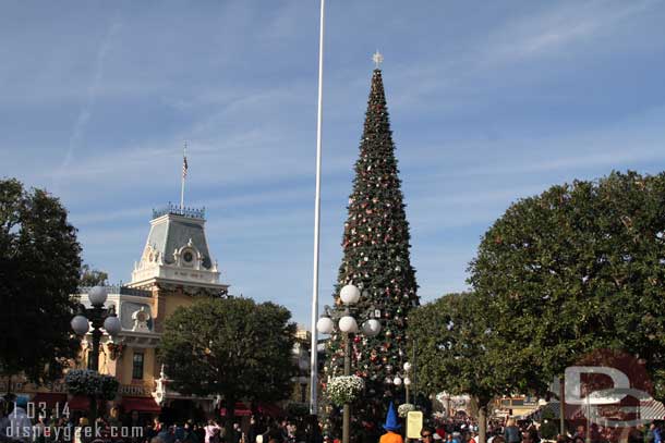 The Christmas Tree in Town Square.  Only a few more days until it gets packed away till November.