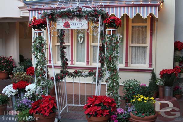 The Flower Market on Center Street has been reduced to just this archway.