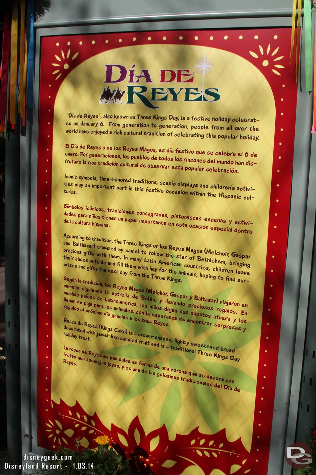 Paradise Gardens is celebrating Dia De Reyes (Three Kings Day) this weekend in addition to Vivia Navidad!