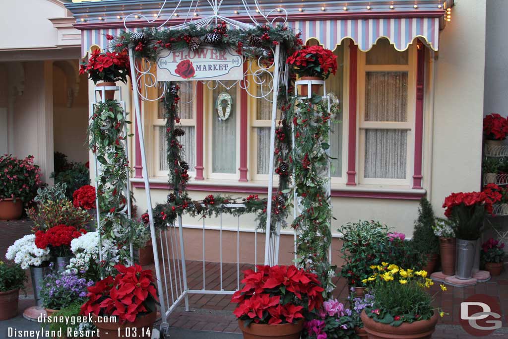 The Flower Market on Center Street has been reduced to just this archway.