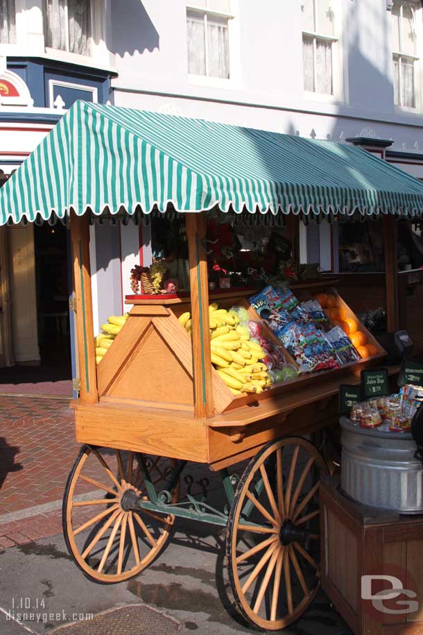 The cart on Center Street