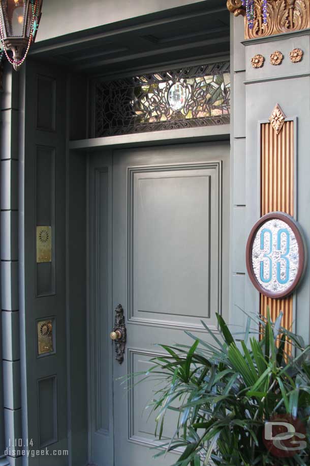 The old Club 33 entrance.