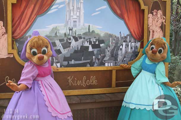 Suzy and Perla from Cinderella in the Kinfolk Area