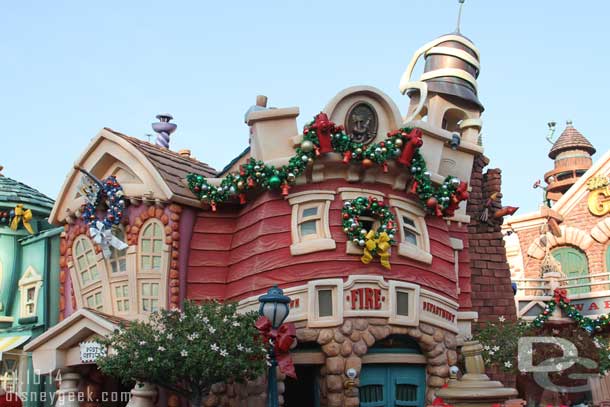 Toontown is still decorated too.