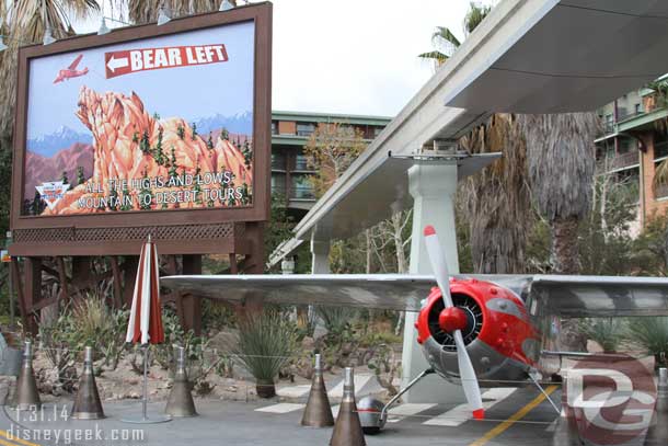 Noticed the billboard in Condor Flats is back to normal.  The Planes characters are gone.