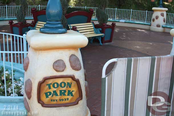 The park was closed this afternoon.