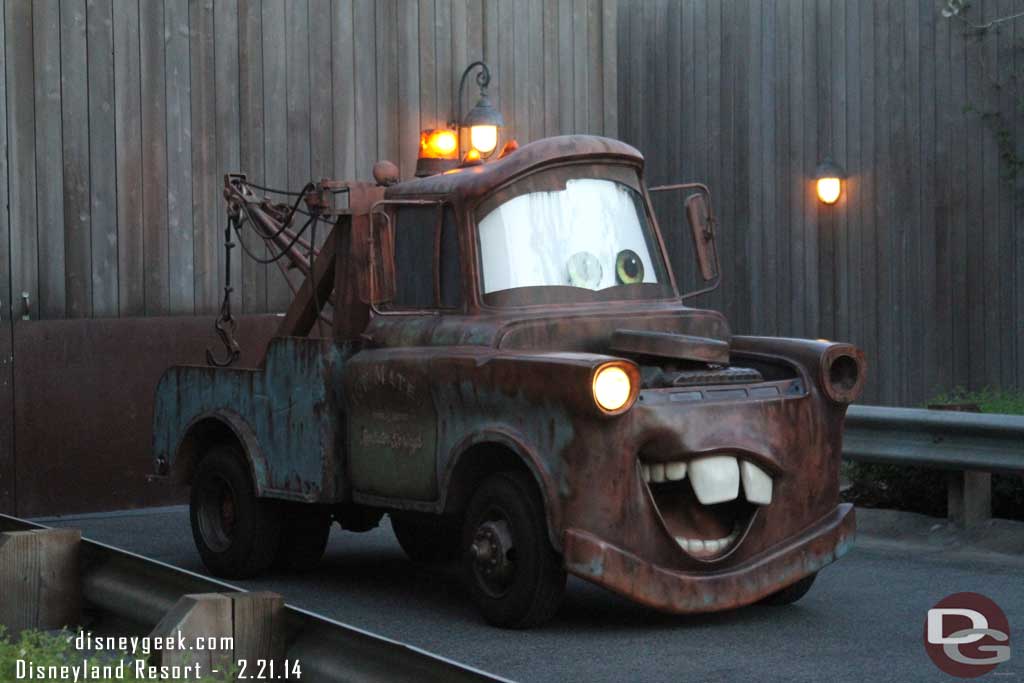 Mater making his way down Cross Street.