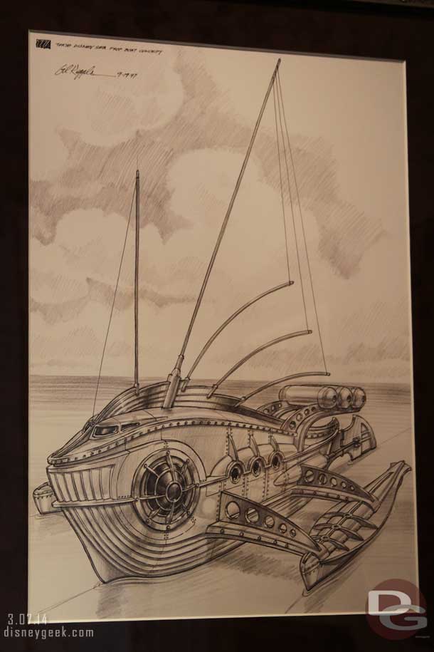 Port Discovery Prop Boat Concepts - Tokyo DisneySea - Gil Keppler