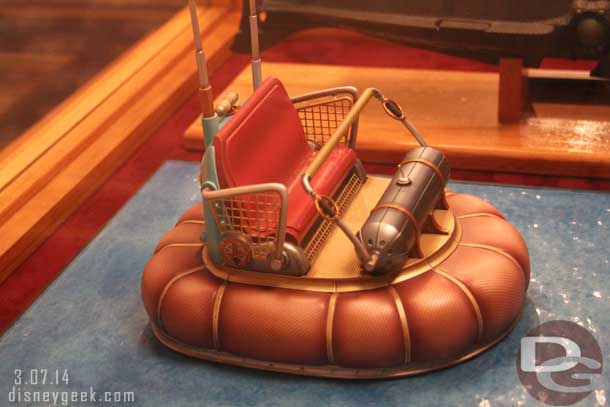 Aquatopia Ride Vehicle Model - Tokyo DisneySea - Tim Whidden and Jim Arbaugh