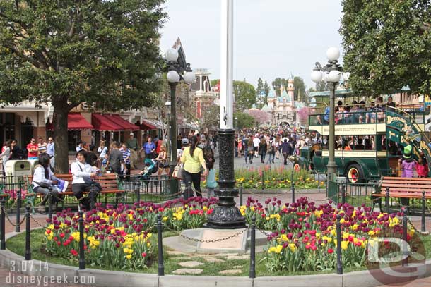 Town Square and Main Street beyond.