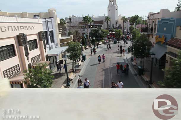 A quick look at DCA from the Monorail.