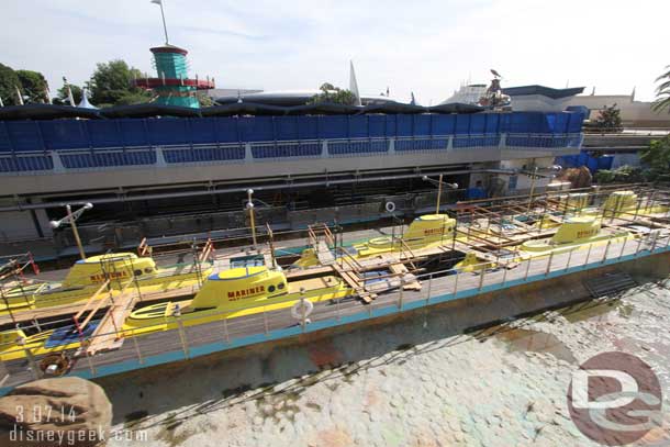 A look at the lagoon from the Monorail.