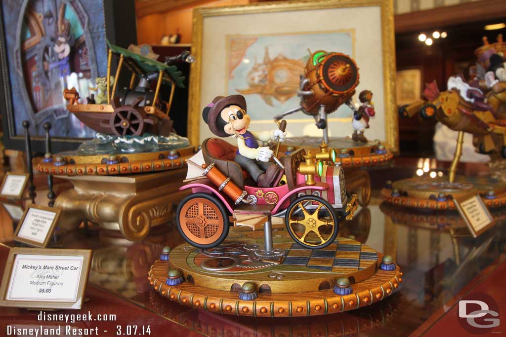 First up a look at some of the merchandise in the Disneyana store.  Mickeys Main Street Car - $95