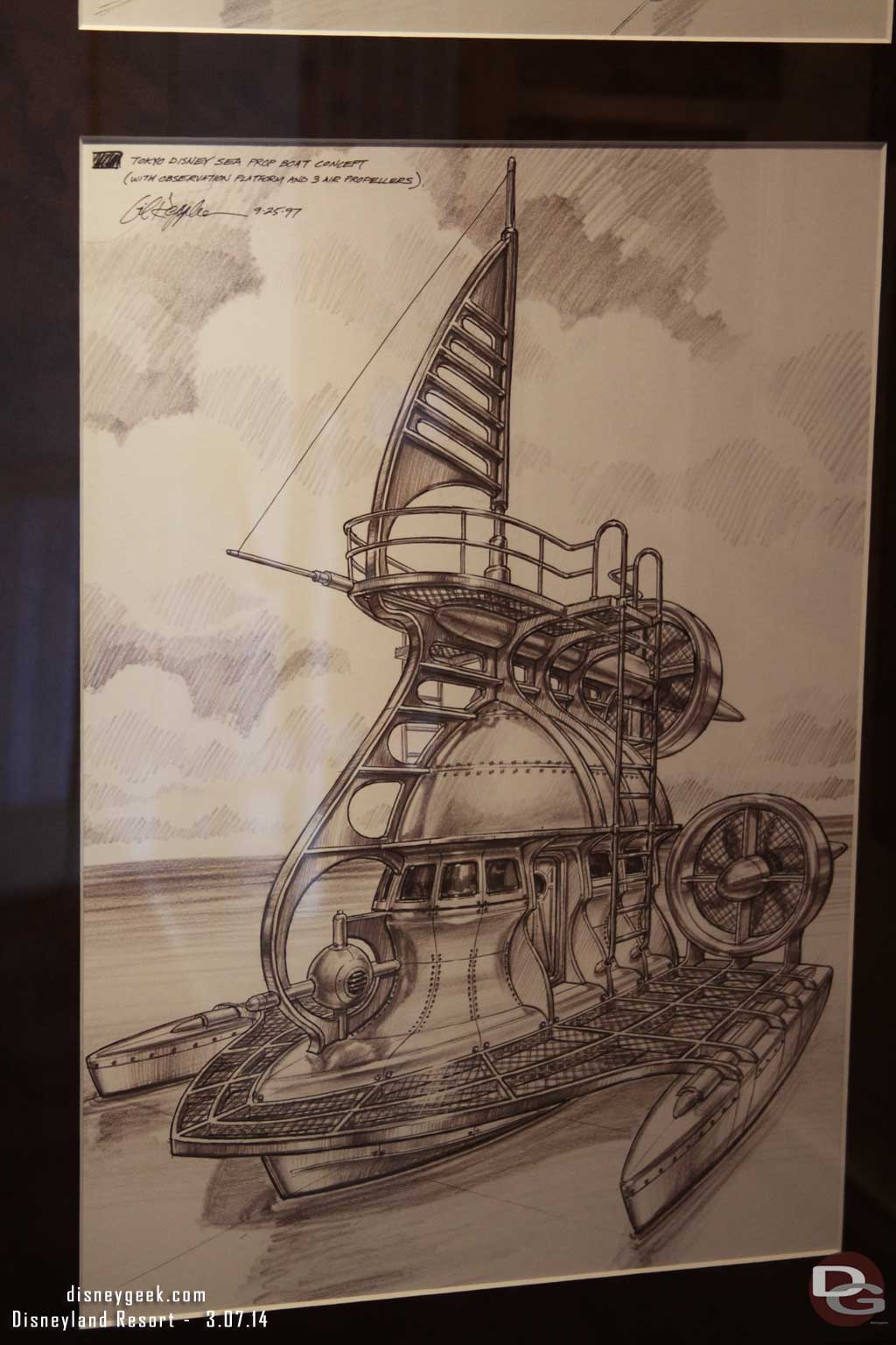 Port Discovery Prop Boat Concepts - Tokyo DisneySea - Gil Keppler