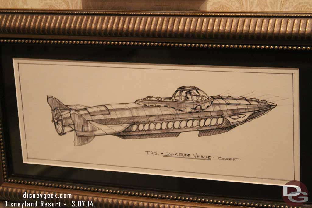 20,000 Leagues Under the Sea Ride Vehicle Concept - Tokyo DisneySea - Scott Sinclair (1993)