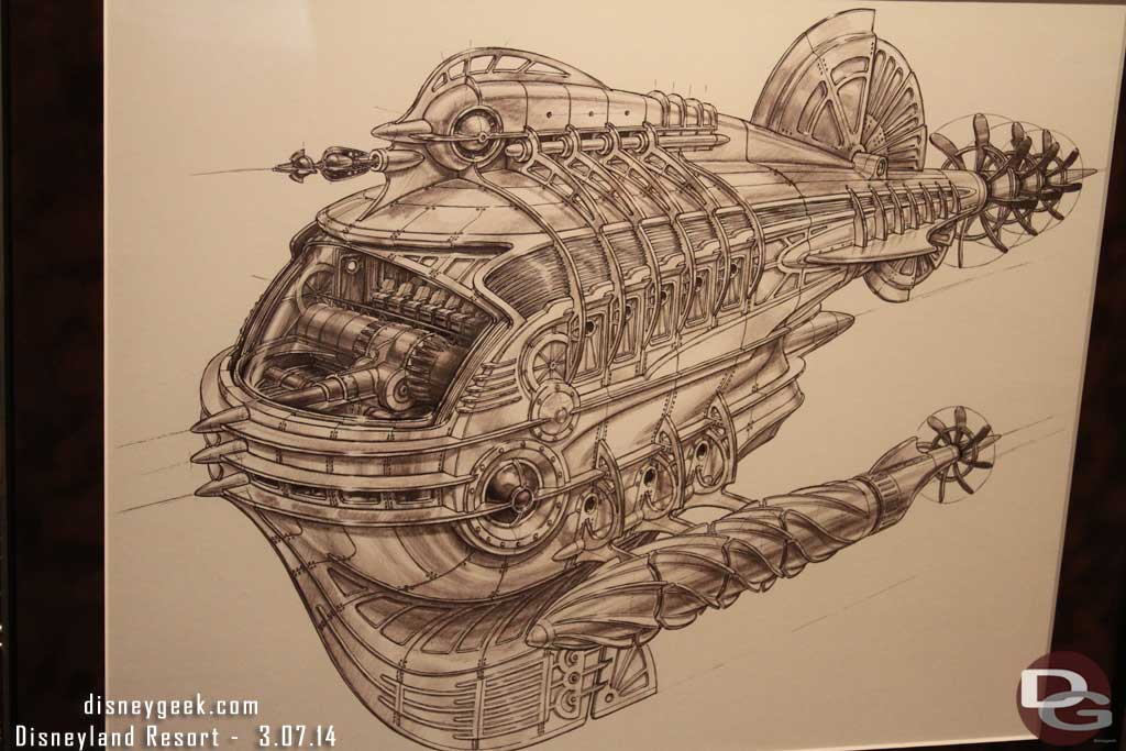 Storm Rider Vehicle Concept - Tokyo DisneySea - Gil Keppler (1997)